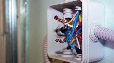 faulty junction box|uncovered electrical boxes.